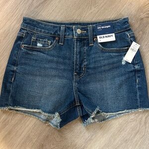 Old Navy Women's Dark Blue Jean Shorts